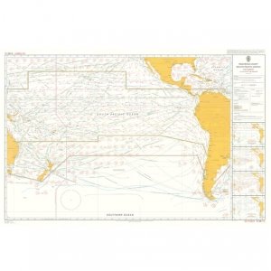 Routeing Chart South Pacific Ocean. (July)