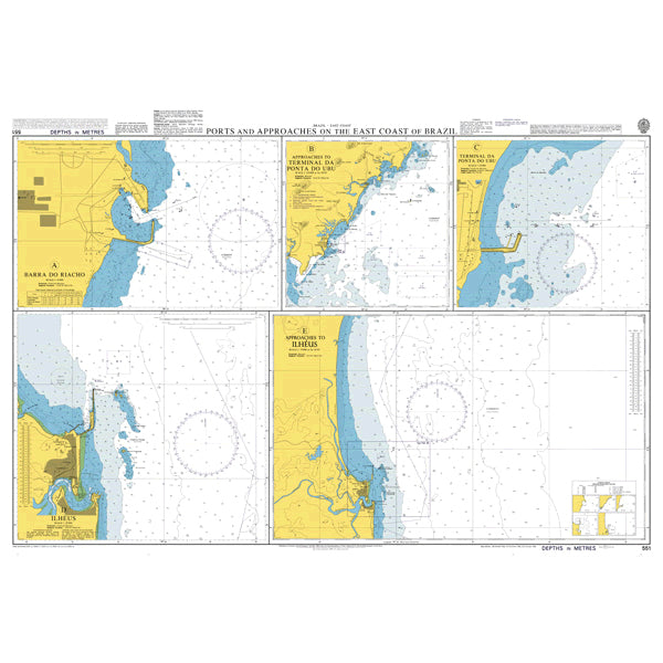 Brazil - East Coast, Ports and Approaches on the East Coast of Brazil