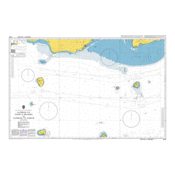Iran and the United Arab Emirates, Greater Tunb to Jazīreh-ye Forūr