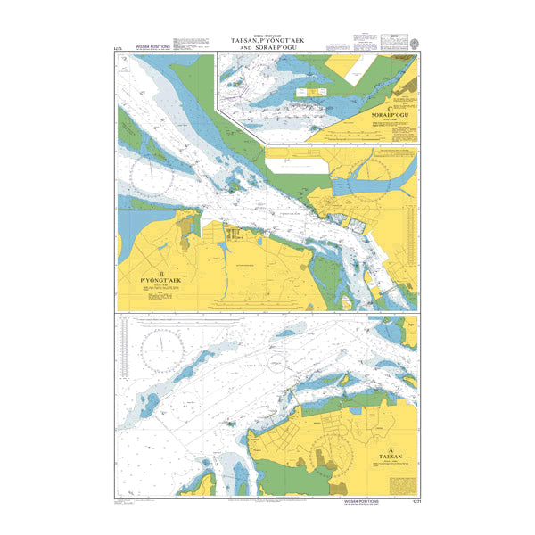 Korea - West Coast, Daesan Hang, Pyeongtaek - Dangjin Hang and Incheon New Port