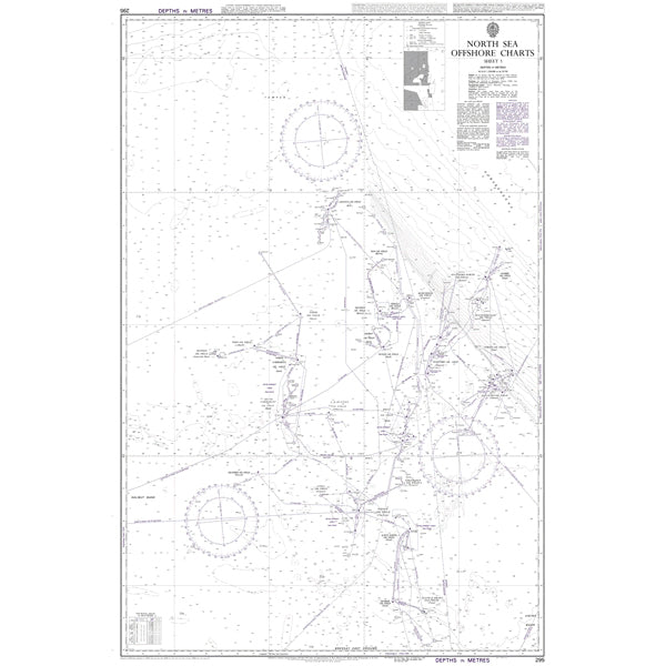 North Sea Offshore Charts, Sheet 1