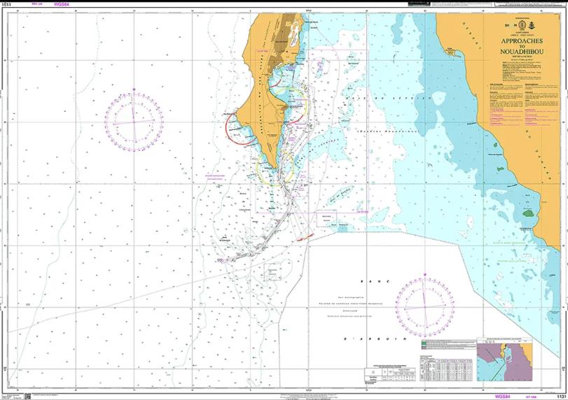 Africa - West Coast, Approaches to Nouadhibou