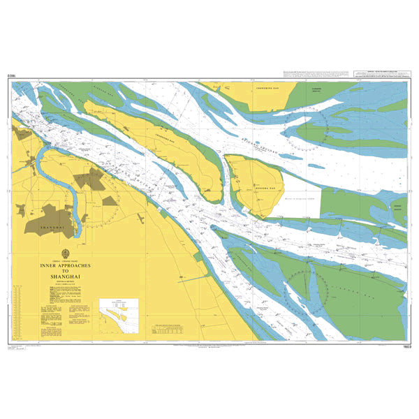 China - Chang Jiang, Inner Approaches to Shanghai