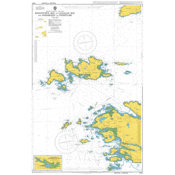 Ireland - West Coast, Kingstown Bay to Cleggan Bay and Inishbofin to Inishturk