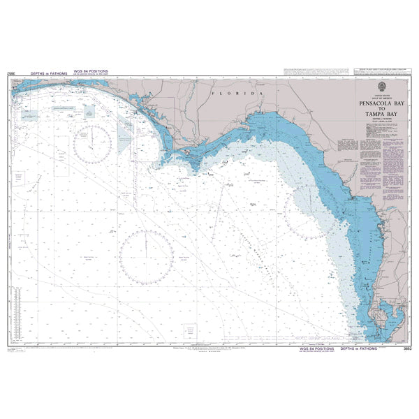 United States, Gulf of Mexico, Santa Rosa Island to Tampa Bay