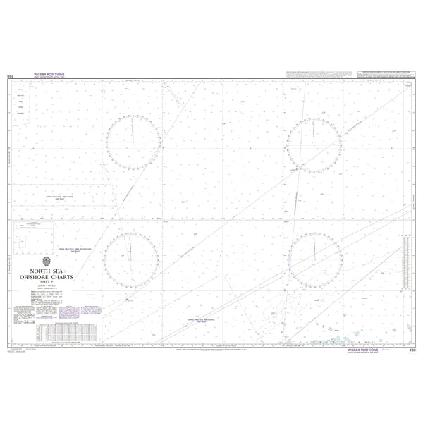 North Sea Offshore Charts Sheet 9
