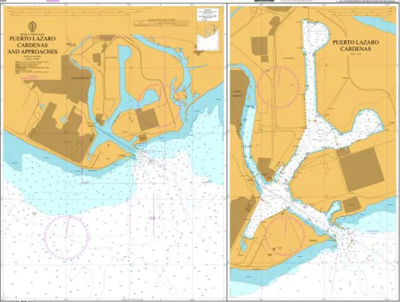 Mexico - West Coast, Puerto Lazaro Cardenas and Approaches