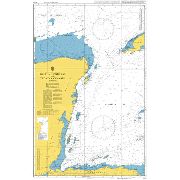 Central America - East Coast, Gulf of Honduras and Yucatan Channel