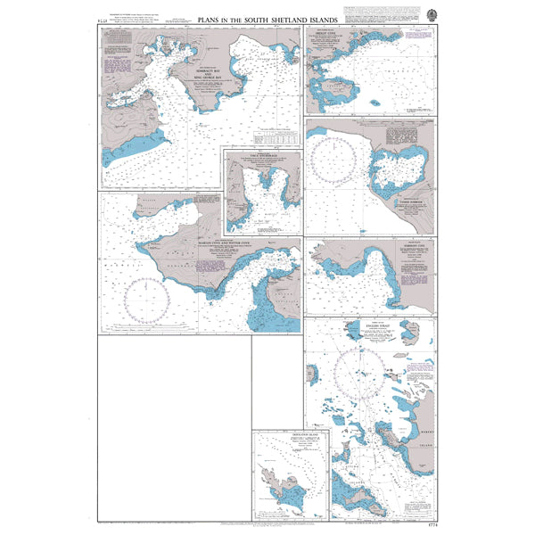 Plans in the South Shetland Islands