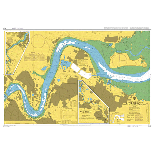 England - East Coast, River Medway, FollyPoint to Maidstone