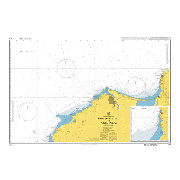 Colombia - North Coast, Bahía Santa Marta to Punta Canoas