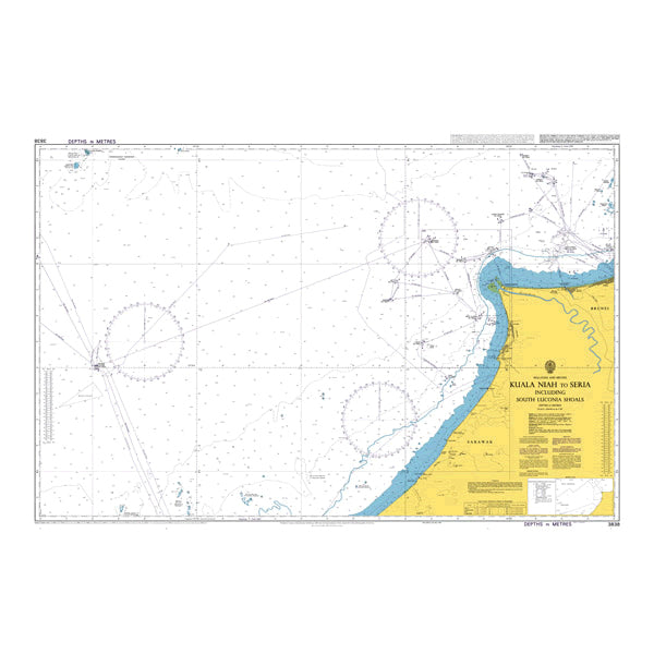 Malaysia and Brunei, Kuala Niah to Seria including South Luconia Shoals