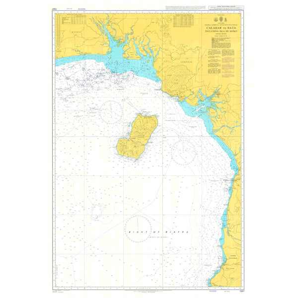 Nigeria, Cameroun and Guinea Ecuatorial, Calabar to Bata including Isla de Bioko