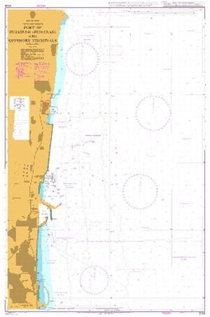 Gulf of Oman, United Arab Emirates, Port of Fujairah (Fujayrah) and Offshore Terminals