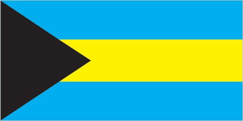 Bahamas - Printed 2 yard Flag