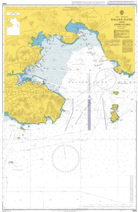 China - Yellow Sea, Dalian Gang, Heshang Dao