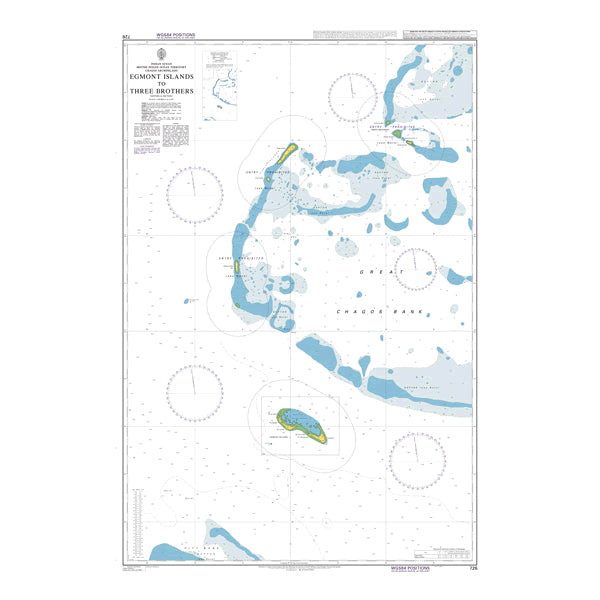 Indian Ocean, British Indian Ocean Territory, Chagos Archipelago, Egmont Islands to Three Brothers