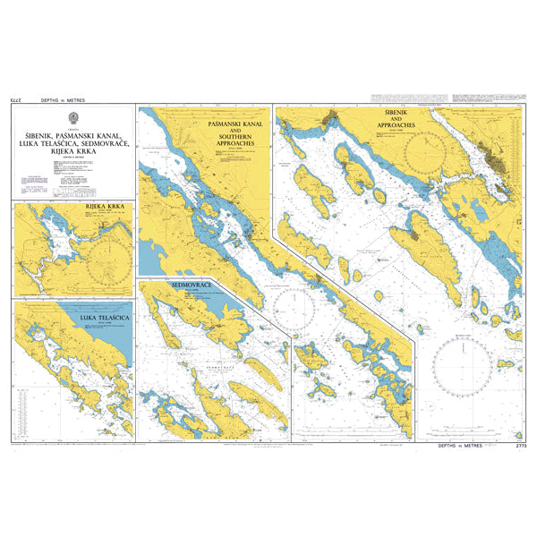Croatia, Šibenik, Pašmanski Kanal, Luka Telašćica, Sedmovraće, Rijeka Krka.