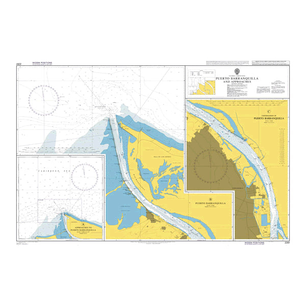 Colombia - North Coast, Puerto Barranquilla and Approaches