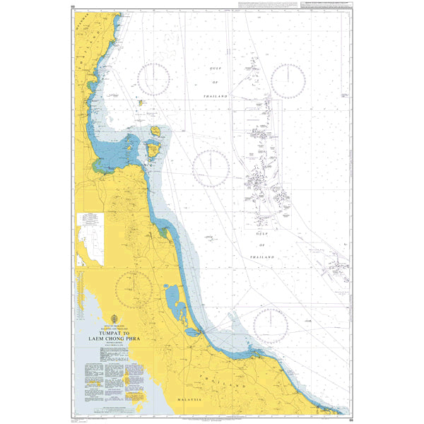 Gulf of Thailand - Malaysia and Thailand, Tumpat to Laem Chong Phra