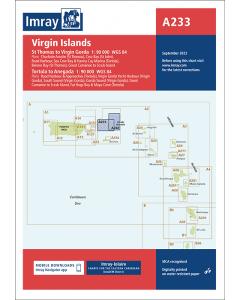 Chart A233 - Virgin Islands (A231 & A232 - Double Sided )