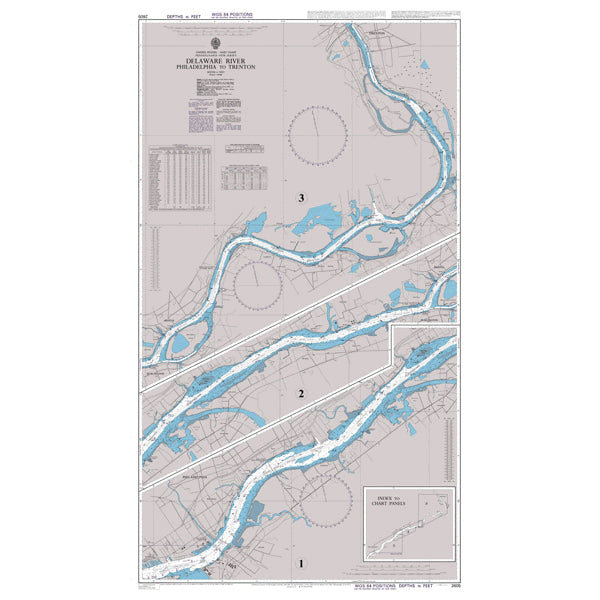 United States - East Coast, Pennsylvania - New Jersey, Delaware River, Philadelphia to Trenton