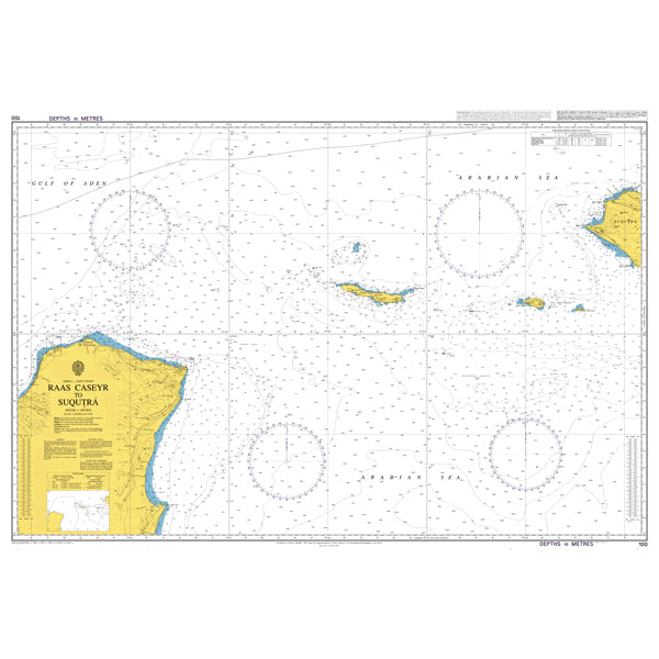 Africa - East Coast, Gees Gwardafuy (Raas Caseyr) to Suquţrá (Socotra)