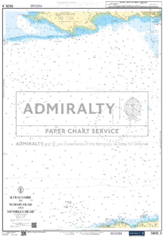 Small Craft Charts - Ilfracombe to Worms Head and Mumbles Head