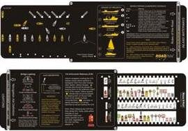 Weems & Plath ROADrule USATONS quick reference tool