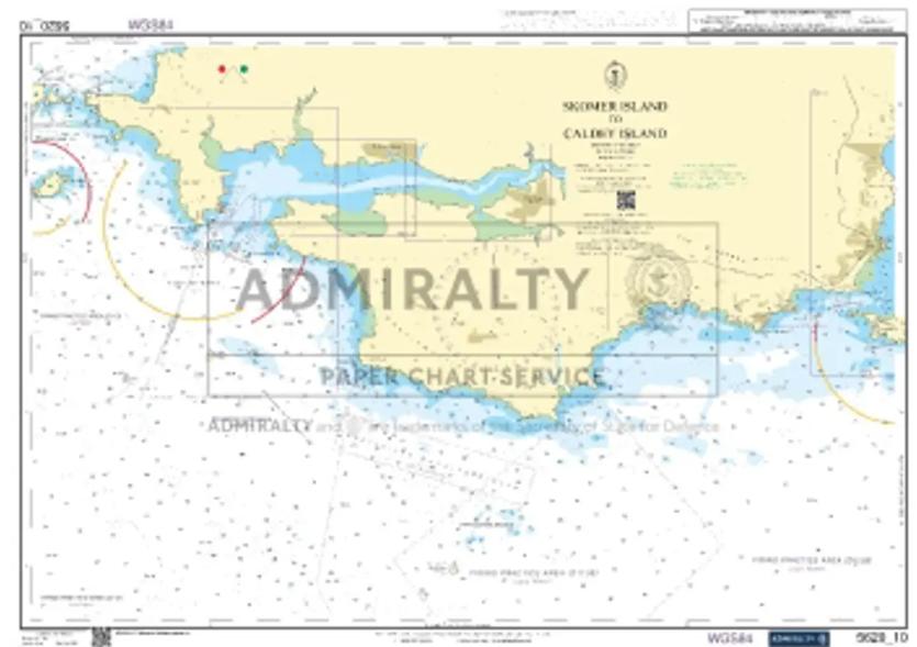 Small Craft Charts - Skomer Island to Caldey Island