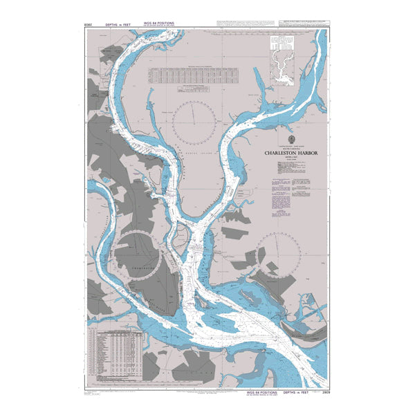 United States - East Coast, South Carolina, Charleston Harbor