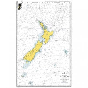 South Pacific Ocean, New Zealand Including Norfolk Island and Campbell Island / Motu Ihupuku