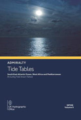 ADMIRALTY Tide Tables, South East Atlantic Ocean, West Africa and Mediterranean (Including Tidal Stream Tables)