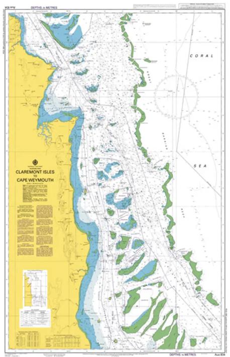 Australia - East Coast, Queensland, Claremont Isles to Cape Weymouth
