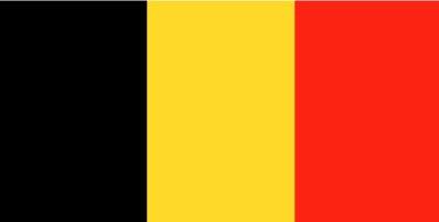 Belgium - Printed 0.5 yard Flag