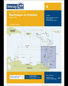 Chart B - Lesser Antilles - Martinique to Trinidad