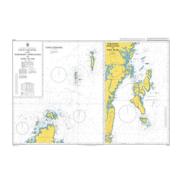 Coco Channel and Northern Approaches to Port Blair