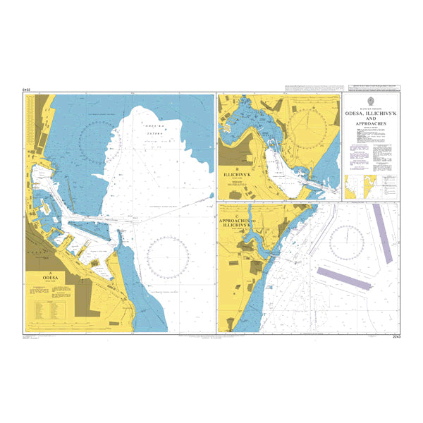 Black Sea – Ukraine, Odesa, Chornomors'k and Approaches