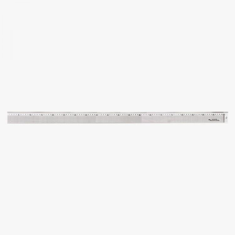 1 Metre Acrylic Ruler Lined