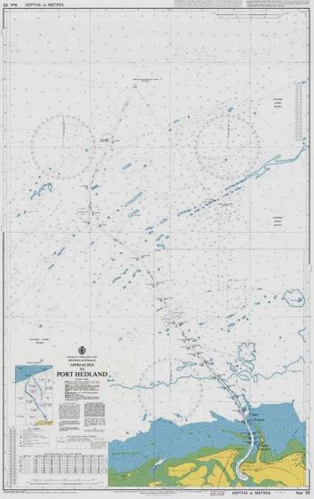 Australia - North West Coast, Western Australia, Approaches to Port Hedland