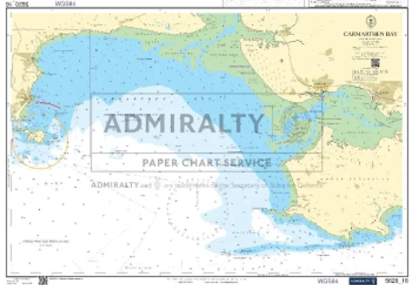 Small Craft Charts - Carmarthen Bay