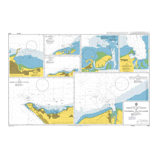 South America - West Coast, Ports on the Coasts of Colombia and Ecuador