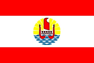Tahiti - Printed 0.75 yard Flag