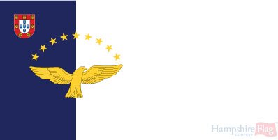 Azores - Printed 1 yard Flag