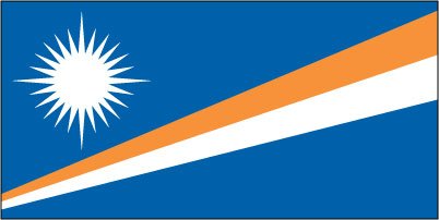 Marshall Islands - Printed 3 yard Flag