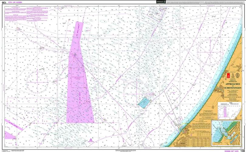 North Sea – Netherlands, Approaches to Scheveningen