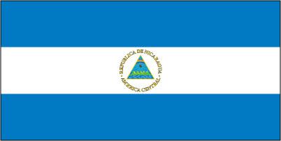 Nicaragua - Sewn 2 yard Flag