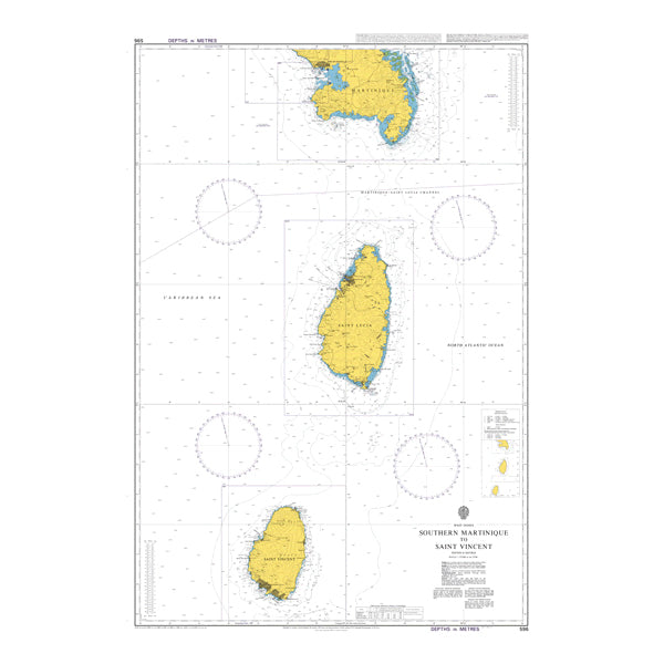 West Indies, Southern Martinique to Saint Vincent