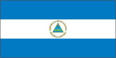 Nicaragua - Sewn 1.5 yard Flag
