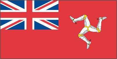 Isle Of Man Ensign - Printed 0.75 yard Flag